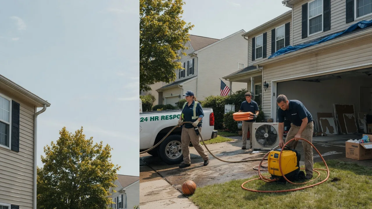 Emergency Water Damage Restoration in Queen Anne, MD near me